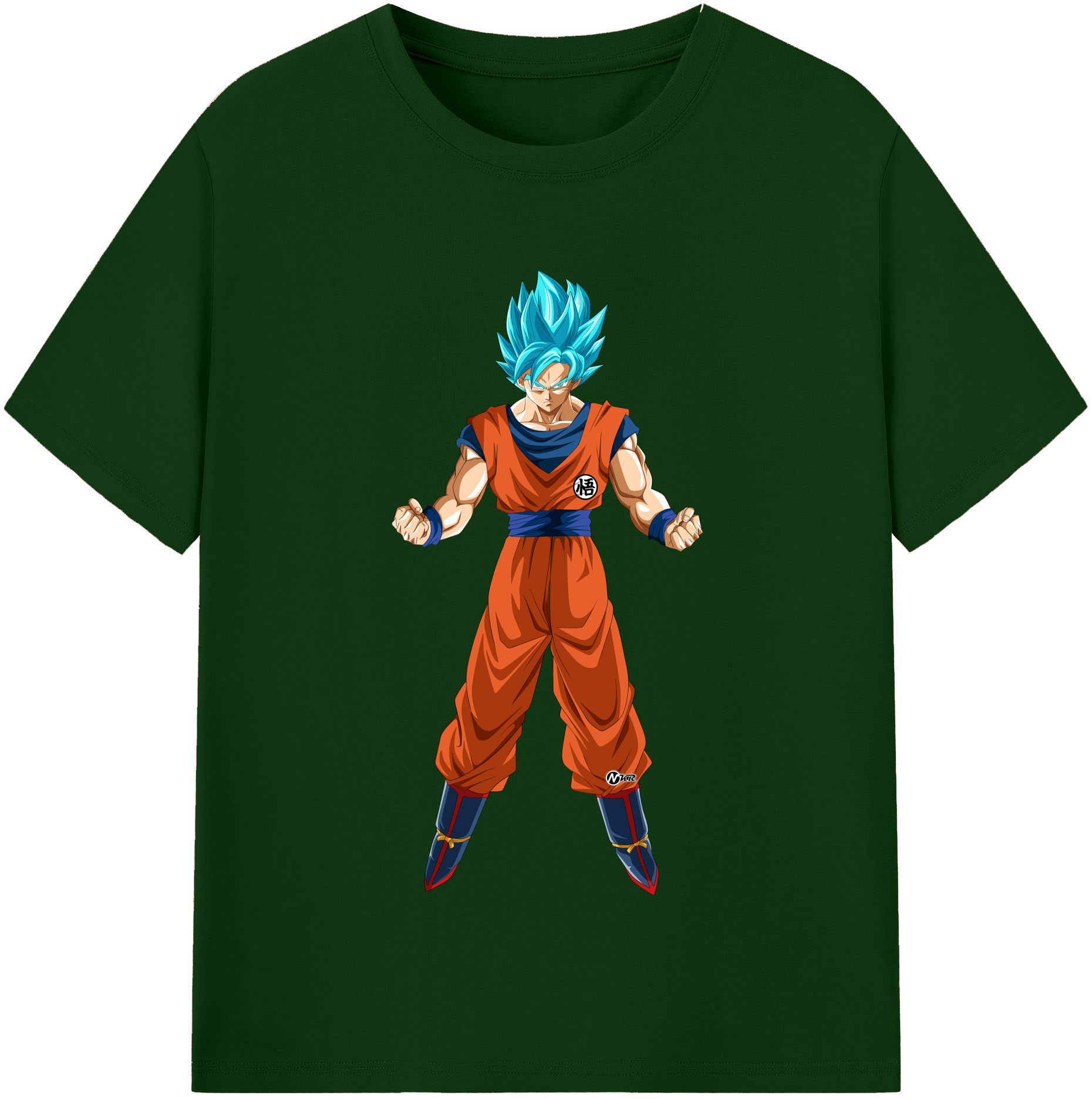 （画像用） ドラゴンボール 孫悟空（そん ごくう）Son Goku カカロット DRAGON BALL Kakarotto 綿100％半袖Tシャツ（フロントプリント）